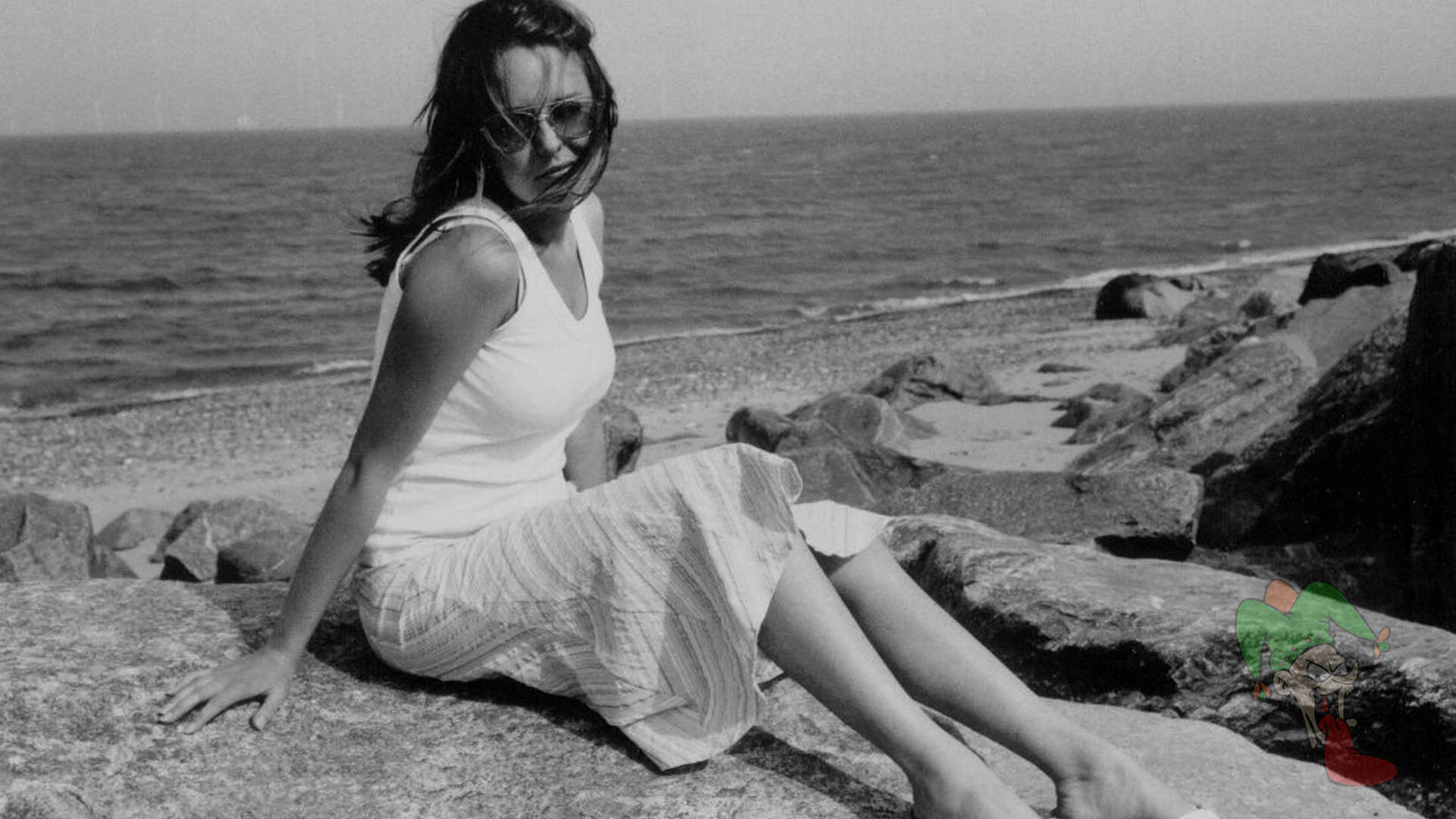 Woman sitting on a beach, Revenge Against The Other Woman