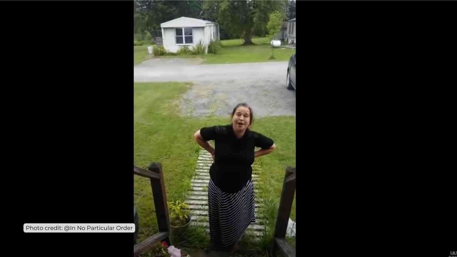 Nasty woman neighbor