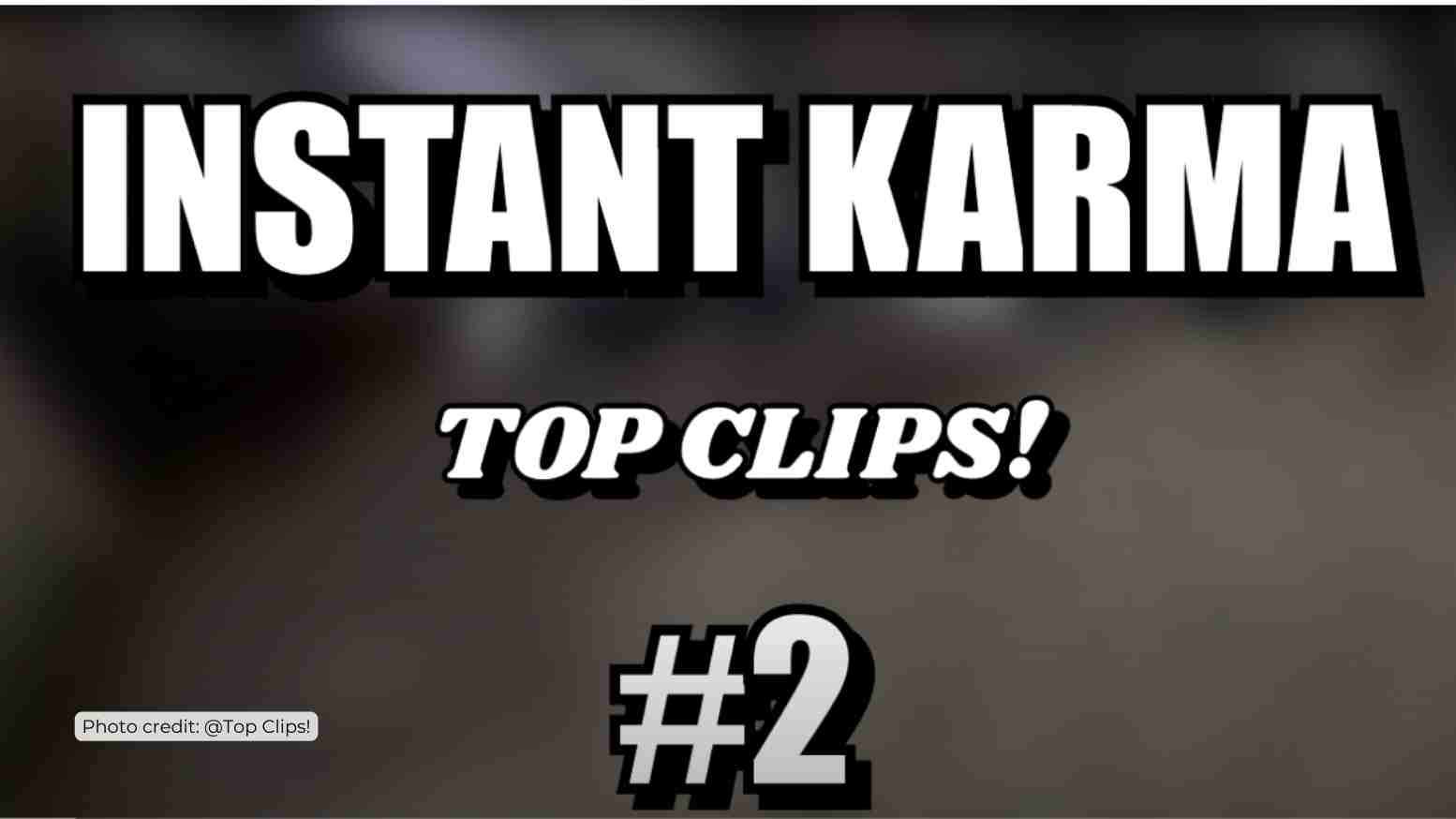 Instant Karma on video title