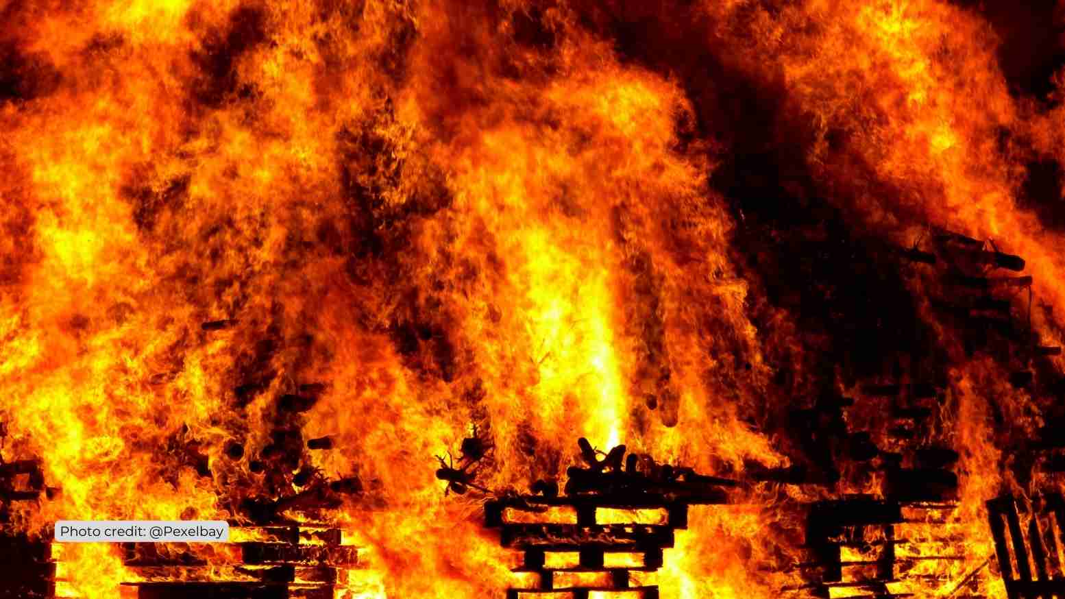 House on fire
