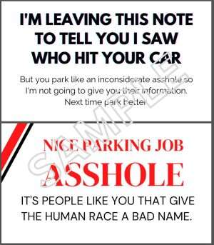 Free Parking Ticket Download Printable Prank | Advice, Revenge and Pranks by Revenge Guy